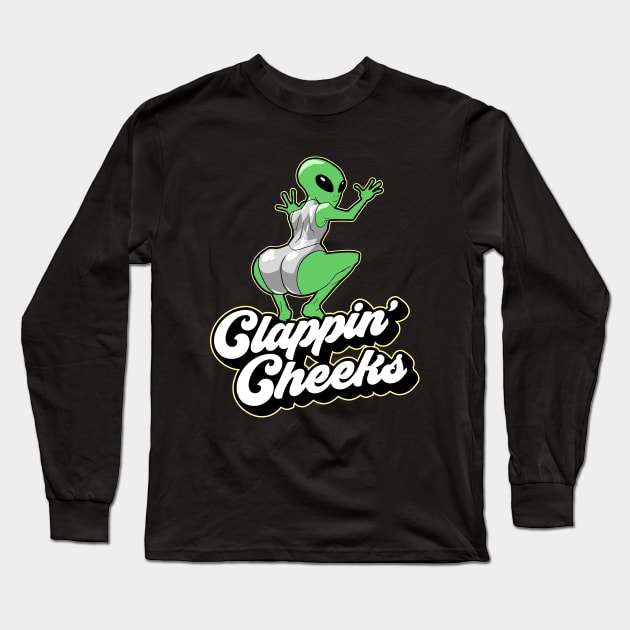 Clappin Cheeks Long Sleeve T-Shirt by Styleuniversal